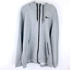 Nike | Shirts | Nike Cj43763 Dri Fit Full Zip Fleece Training Hoodie 2xl |  Poshmark